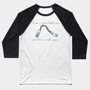 Trans folks' Ally Baseball T-Shirt